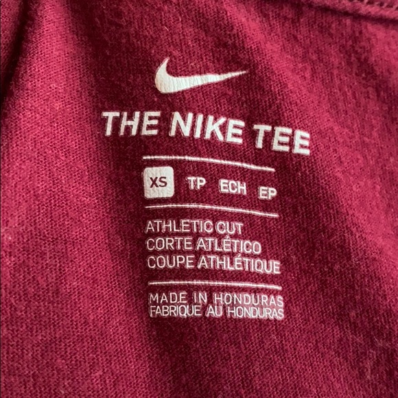 Nike FSU Seminoles Fluid Logo Scoop Neck T-Shirt - Picture 5 of 7